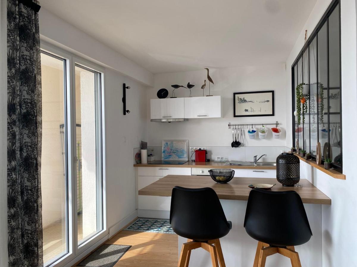 Splendide Vue Face A La Mer Avec Garage Concarneau Zewnętrze zdjęcie