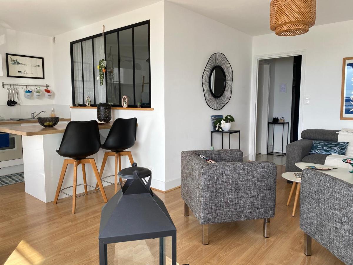 Splendide Vue Face A La Mer Avec Garage Concarneau Zewnętrze zdjęcie