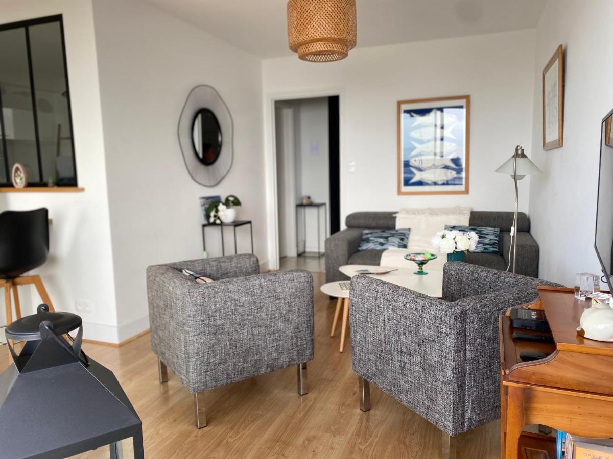 Splendide Vue Face A La Mer Avec Garage Concarneau Zewnętrze zdjęcie