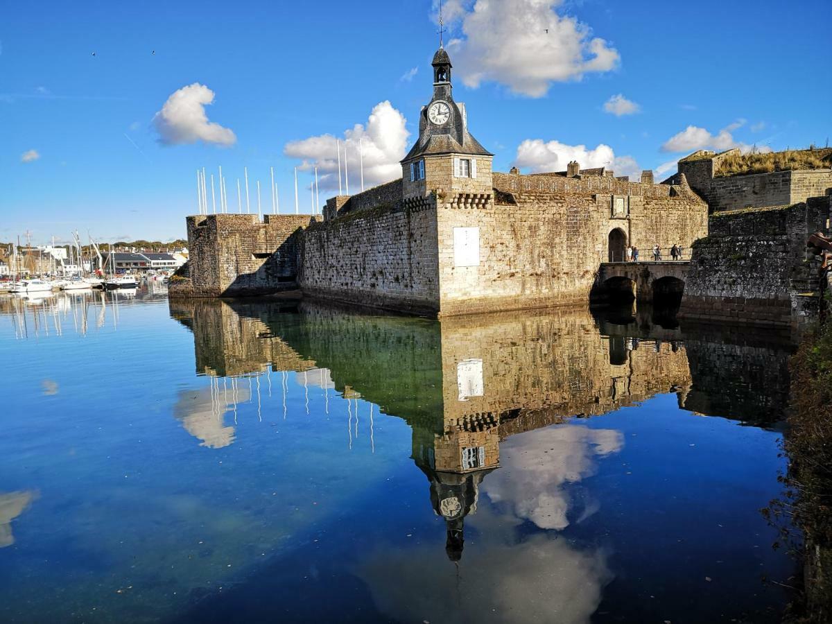 Splendide Vue Face A La Mer Avec Garage Concarneau Zewnętrze zdjęcie